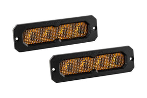 Diode Dynamics DD8169P SS6 Sport Yellow Flood Flush ABL (pair) 3000K