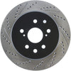 Stoptech 127.44189R Slotted & Drilled Sport Brake Rotor Right Rear 13-14 fits Lexus GS300/350/400/430