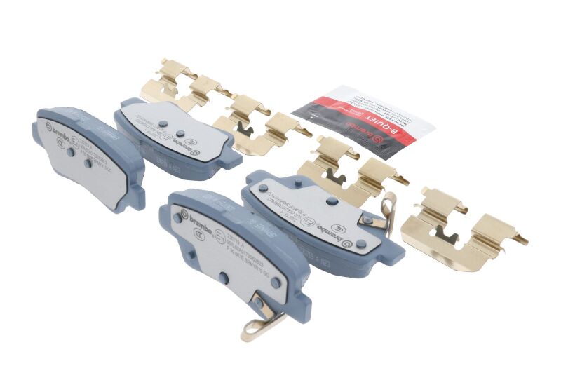 Brembo OE P30067E 17-21 fits Hyundai Ioniq Brake Pad - Rear