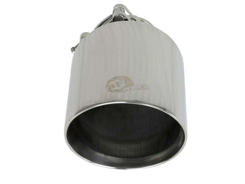 AFE 49T25454-P071 orce-Xp 2-1/2in 304 SS Clamp-On Exhaust Tip 2.5in In / 4.5in