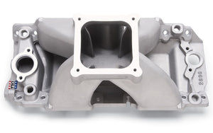 Edelbrock 28962 Manifold BB fits Chevy Short Deck Super Victor II (565) CNC Port-Matched for 60409 CNC Heads