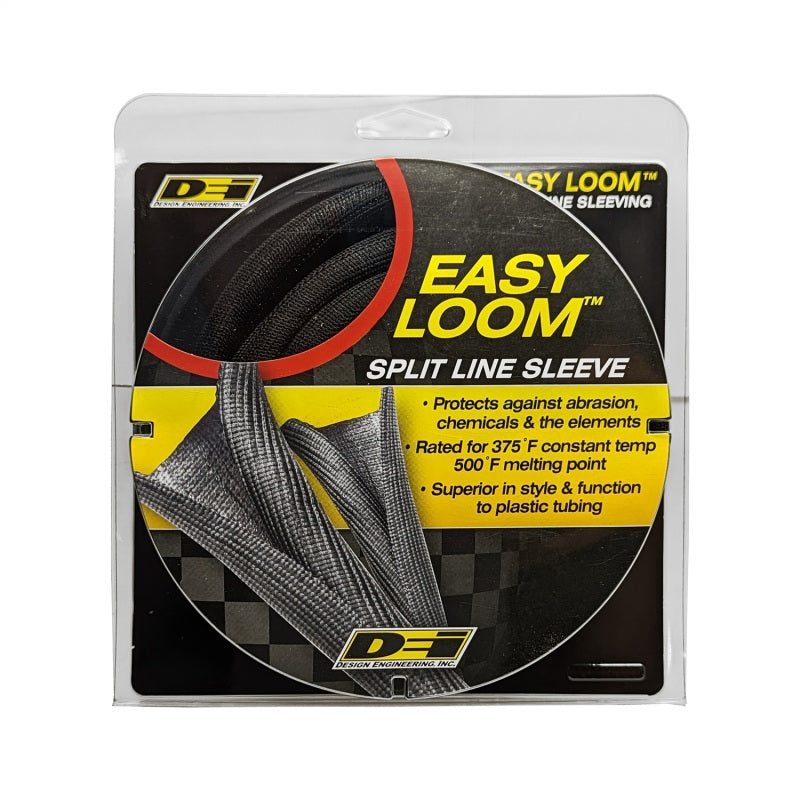 DEI 10652 Split Wire Sleeve Easy Loom 10mm-3/8in x 20 Black