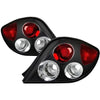 Spyder 5005434 fits Hyundai 03-05 Tiburon Euro Style Tail Lights Black ALT-YD-H