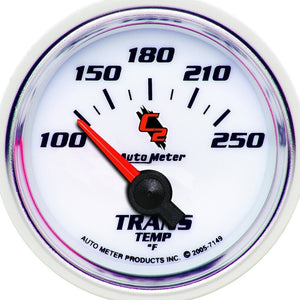 AutoMeter 7149 Autometer C2 52mm 100 - 250 Deg. F Electronic Trans Temp Gauge
