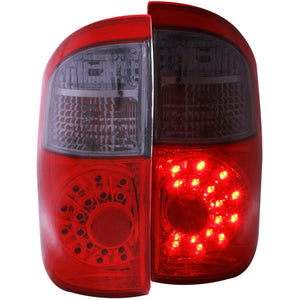ANZO 311177 2004-2006 fits Toyota Tundra LED Taillights Red/Smoke