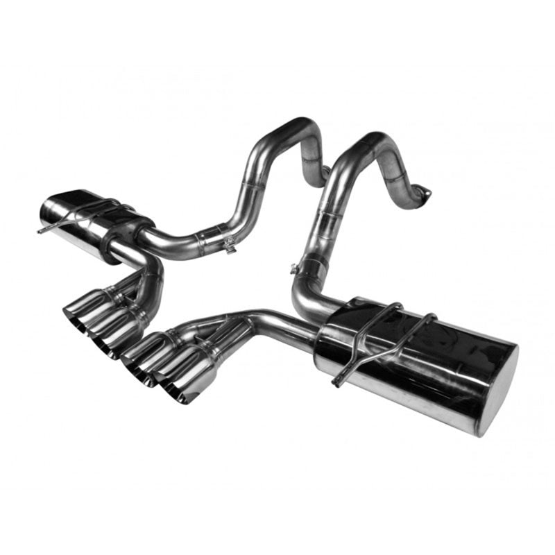 Kooks 21506300 97-04 fits Chevy Corvette Full 3in Axleback w/Pol Tips Requires 3in X-Pipe