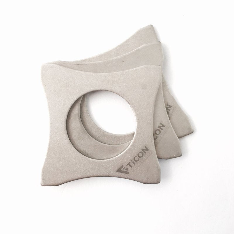 Ticon 108-00400-0000 Titanium Brace Bracket for O2 Sensor Bung - 1.5mm/.059in