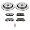 PowerStop K6812-26 15-19 fits Ford Mustang Rear Z26 Street Warrior Brake Kit