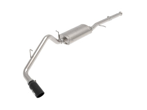 aFe 49-44136-B Apollo GT Series Cat-Back Exhaust System fits GM Trucks 09-18 V6-4.3L/V8-4.8/5.3L- Blk Tip