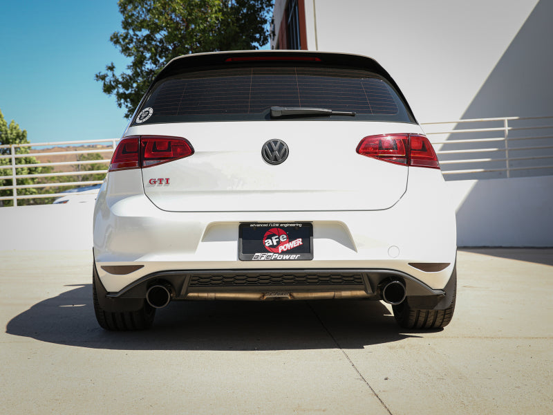 AFE 49-36417-B orce-Xp 3in to 2-1/2in Stainless Steel Axle-Back Black Exhaust -