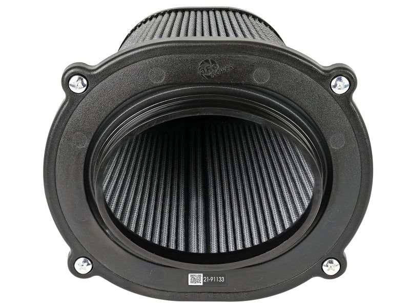 AFE 21-91133 m Pro DRY S Air Filter Inverted Top - 5.5inx4.25in Flange x 9in He