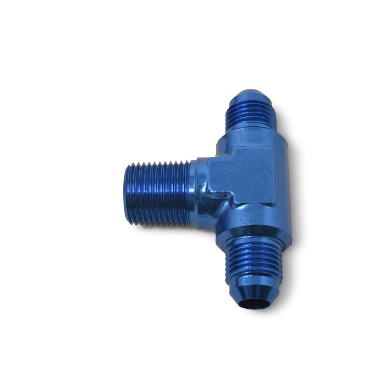 Russell 661070 Performance -4 AN to 1/8in NPT Flare to Pipe Tee Fitting