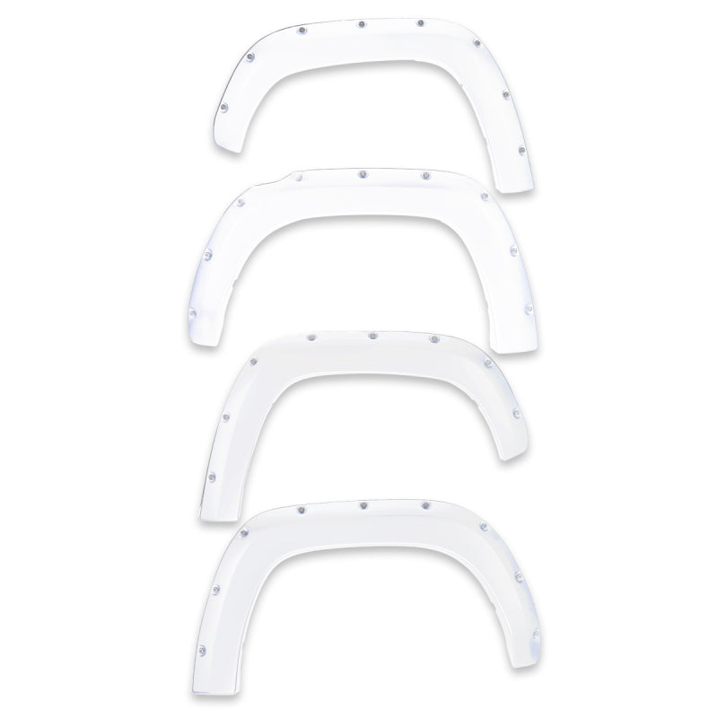 EGR 791574-GAZ 14+ Chev fits Silverado 6-8ft Bed Bolt-On Look Color Match Fender Flares - Set - Summit White