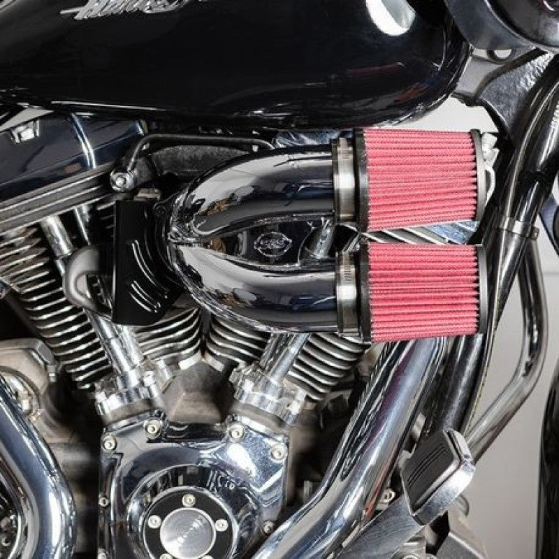 S&S 170-0636A Cycle 08-16 Touring Intake Runner Induction Kit - Chrome