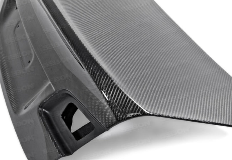 Seibon TL0708BMWE922D-C 07-13 fits BMW E92 2DR CSL Style Carbon Fiber Trunk/Hatch