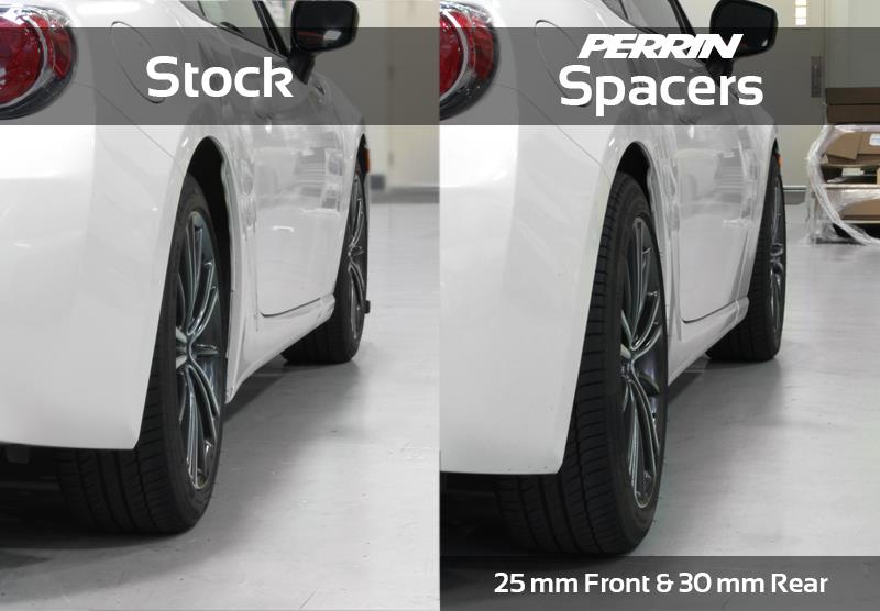 Perrin Performance PSP-WHL-026BK PERRIN fits Subaru/Toyota Wheel Spacers