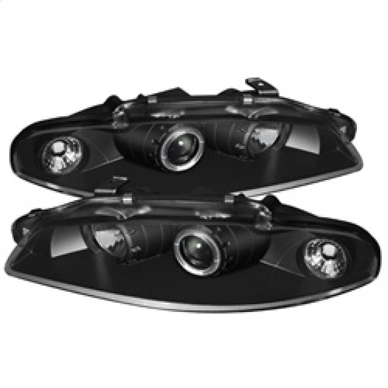 Spyder 5011473 fits Mitsubishi 97-99 Eclipse Projector Headlights LED Halo Blac