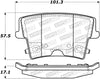 Stoptech 308.1057 Street Brake Pads