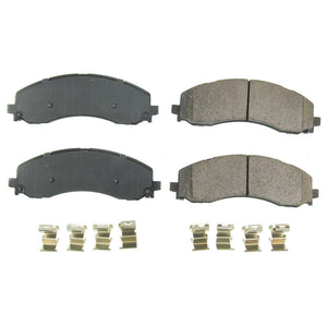 PowerStop 17 fits Ram 2500 Front Z17 Evolution Ceramic Brake Pads w/Hardware