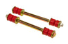 Prothane 19-417 Universal End Link Set - 6 1/8in Mounting Length - Red