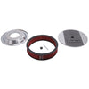 Edelbrock 4268 Air Cleaner Elite II 14In Diameter w/ 3In Element Standard Height Polished