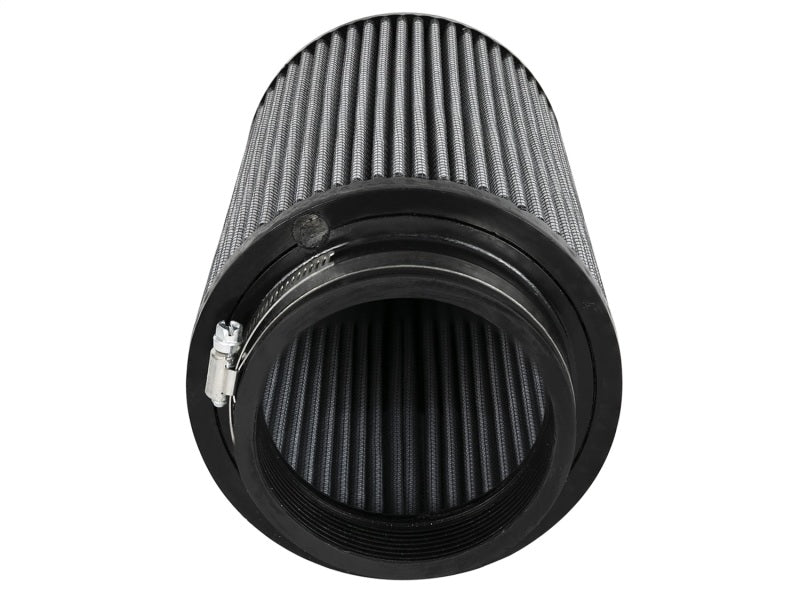 AFE 21-91134  FLOW Universal Air Filter - 4in Flange x 9in Height - Dry PDS