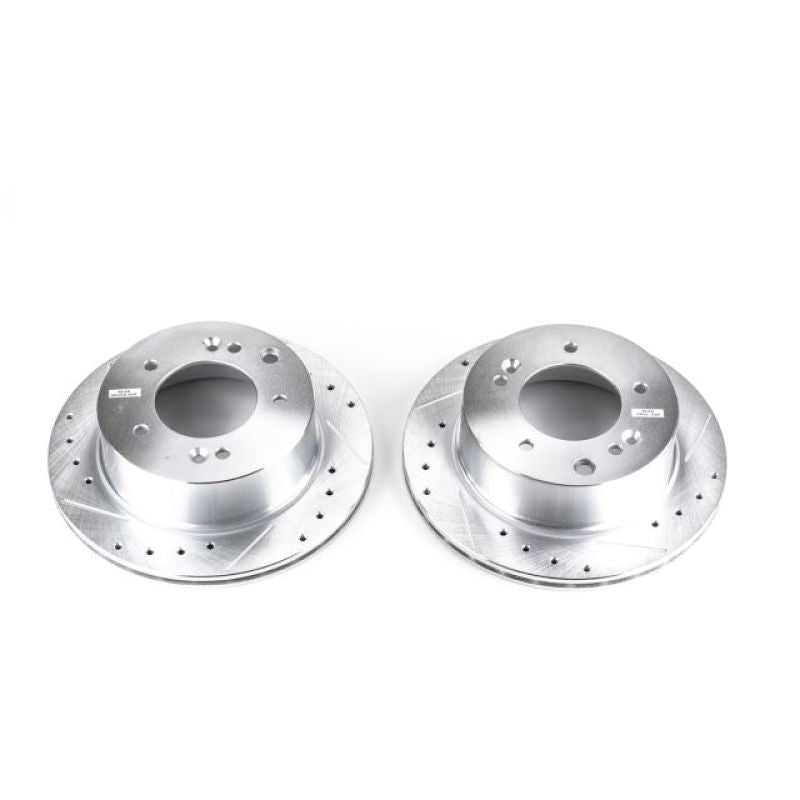 PowerStop fits Kia 03-06 Sorento Rear Evolution Drilled & Slotted Rotors - Pair