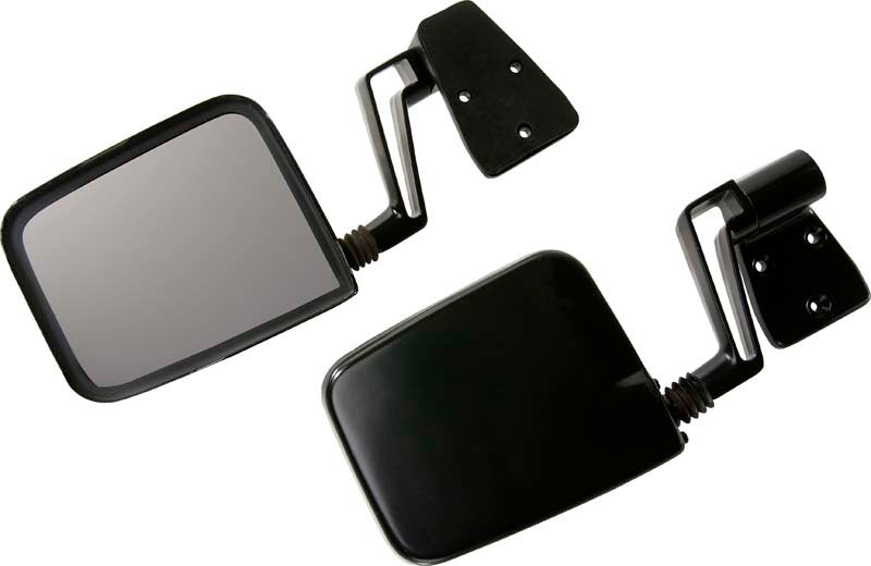 Kentrol 50475 fits Jeep 88-06 Wrangler YJ/TJ Mirror Kit Pair - Powdercoat Black