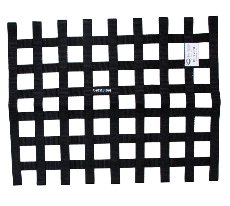 NRG NET-100BK SFI Spec Window Net - Black 18in x 23in