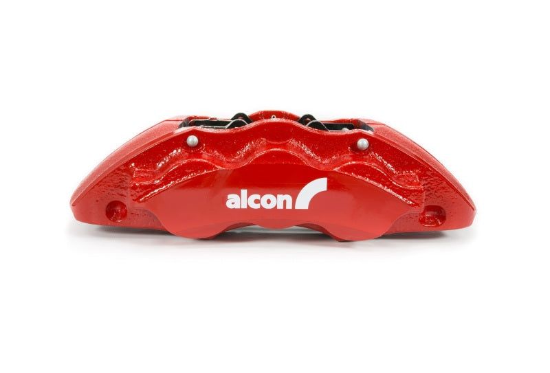 Alcon BKF1551K61 2019+ fits Ford Ranger/2020+ Bronco 2.3L 350x34mm Rotors 6-Piston Red Calipers Front Brake Kit