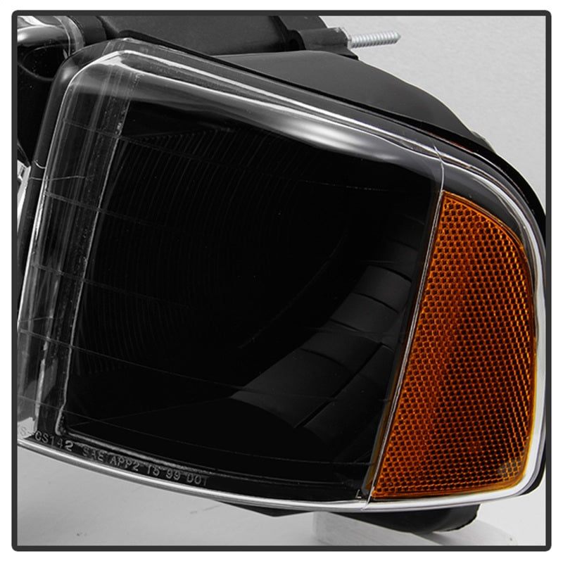 9032158 Xtune fits Dodge 99-20 Ram Sport Model Only 1902 OEM Headlights Black