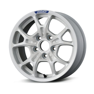 Gram Lights WGFJC35EW 57FXZ Rally 15x7.0 ET +35 5x114.3 White Wheel