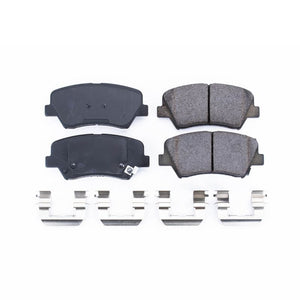 PowerStop fits Hyundai Elantra Front Z17 Evolution Ceramic Brake Pads w/Hardware