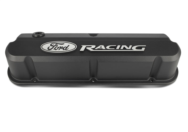 fits Ford 302-135 Racing 289-351 Slant Edge Black Valve Cover