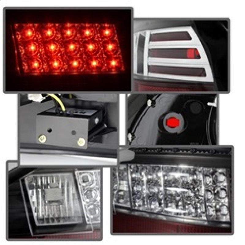 Spyder 5007148 fits Pontiac 97-03 Grand Prix LED Tail Lights Black ALT-YD-PGP97