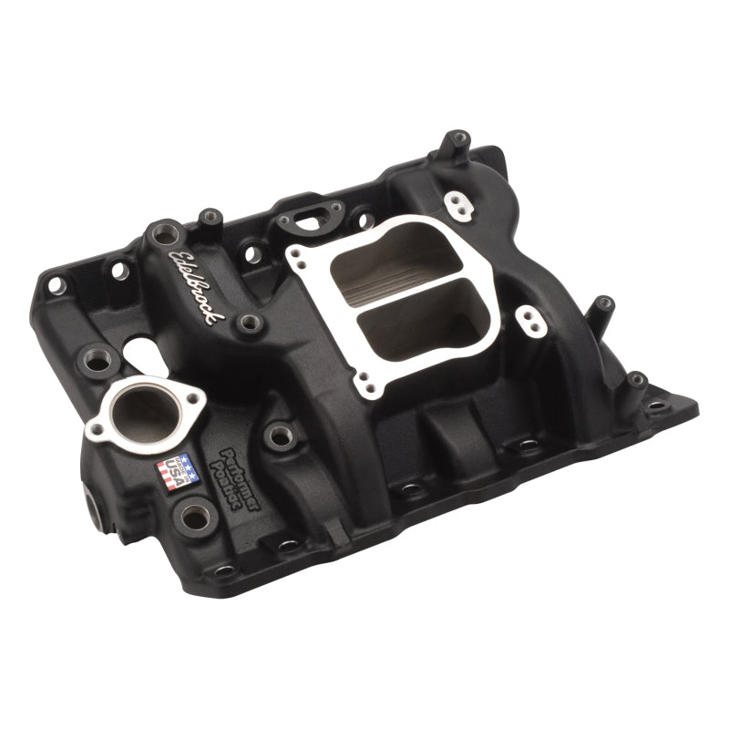 Edelbrock 21563 Performer fits Pontiac Black
