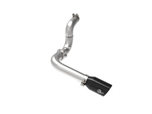 AFE 49-38092-B fits Jeep Wrangler Large Bore-HD 3in 304 Stainless Steel DPF-Bac