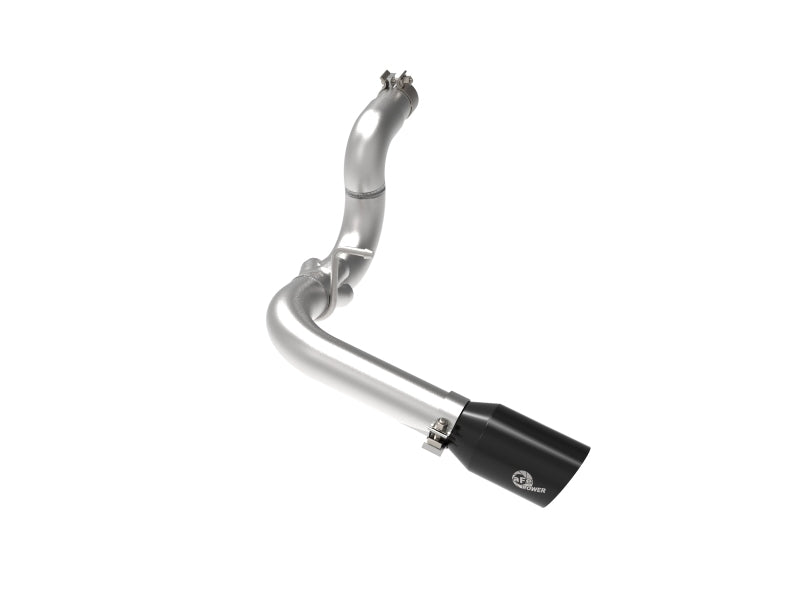 AFE 49-38092-B fits Jeep Wrangler Large Bore-HD 3in 304 Stainless Steel DPF-Bac
