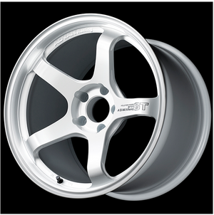 Advan YAZ5G35AHB RZII 15x8.0 +35 4x100 Racing Hyper Black and Ring Wheel