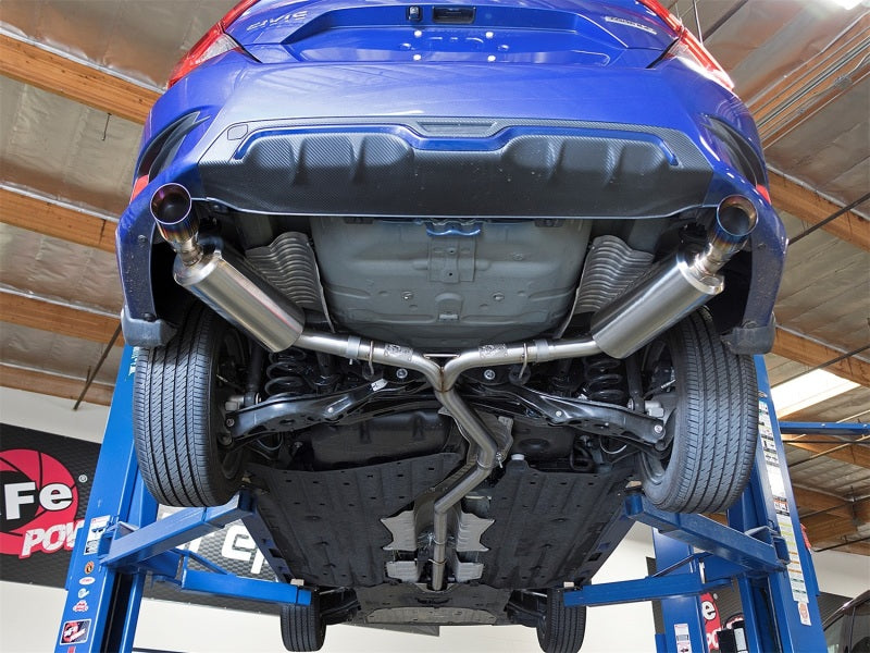 AFE 49-36615-L Takeda 16-17 fits Honda Civic I4-1.5L (t) 2.5-2.25in 304 SS CB D