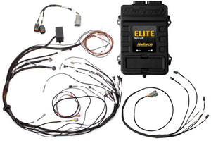 Haltech HT-150988 Elite 1500 Terminated Harness ECU Kit w/ Square EV1 Injector C