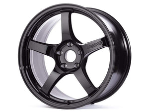 Gram Lights WGCRX38EGBP 57CR 18x9.5 +38 5-114.3 Glass Black Wheel (Min Order Qty