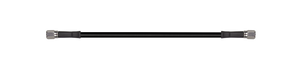 Goodridge 30325TC-BK 25in Universal Brake Line Assembly w/SS Fittings & Black H