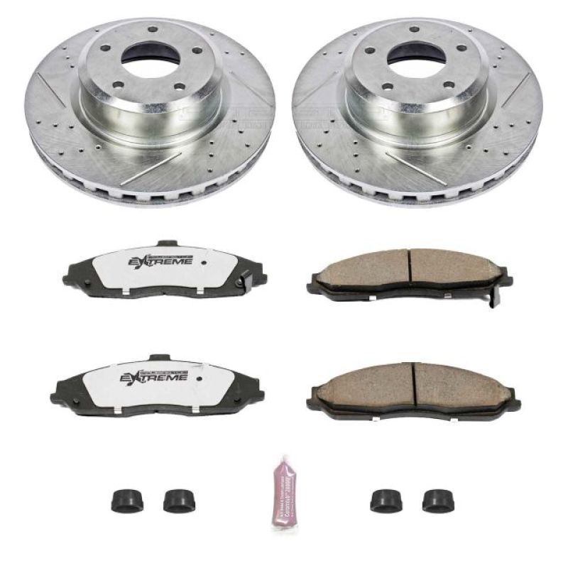 PowerStop K2912-26 05-06 fits Pontiac GTO Front Z26 Street Warrior Brake Kit