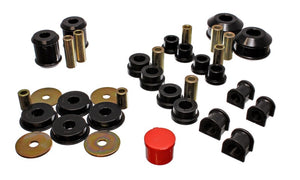 Energy Suspension 5.18115G 03-05 fits Mitsubishi Lancer EVO 8 Black Hyper-flex Master Bushing Set
