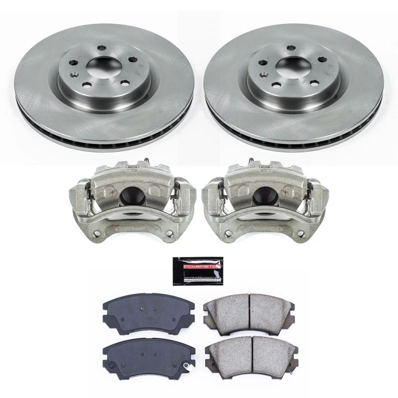 Power Stop KCOE5948 11-17 fits Chevrolet Caprice Front Autospecialty Kit w/Cals