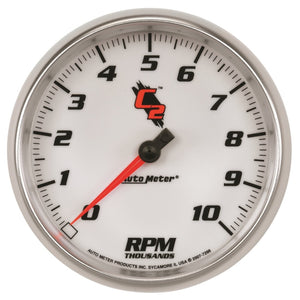 AutoMeter 7298 C2 5 inch 10000 RPM In-Dash Tachometer