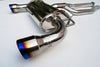 Invidia HS09MEXG3T 09+ fits EVO 10 Q300 Titanium Tip Cat-back Exhaust
