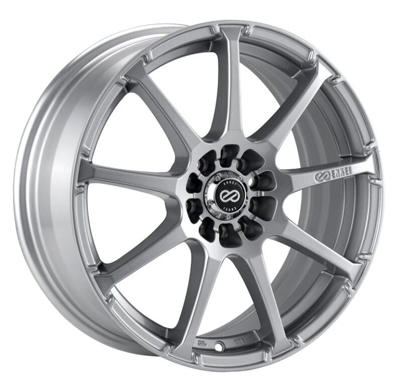 Enkei 441-780-0238SP EDR9 17x8 5x100/114.3 38mm Offset 72.6 Bore Diameter - Silver Wheel