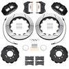 Wilwood 99-02 Nissan Skyline Superlite 6R Front BBK w/ 14in Slotted Rotors & Flexlines - Black